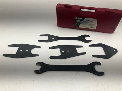 USED 46 OEM Tools 27186 5-PC 9 Size Fan Clutch Wrench Set Remove From Water Pump