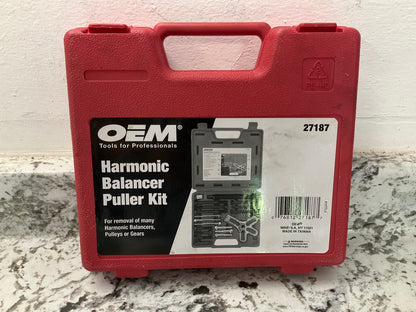 USED #1 - OEM TOOLS 27187 Harmonic Balancer Puller Tool Kit Set