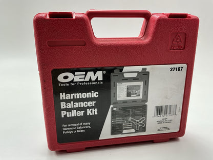 USED #21 - OEM TOOLS 27187 Harmonic Balancer Puller Tool Kit Set