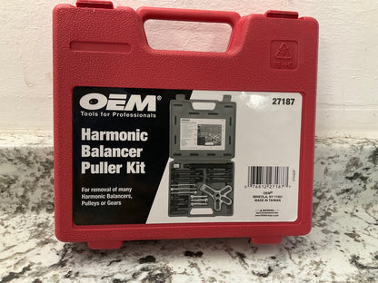 OEM TOOLS 27187 Harmonic Balancer Puller Tool Kit Set
