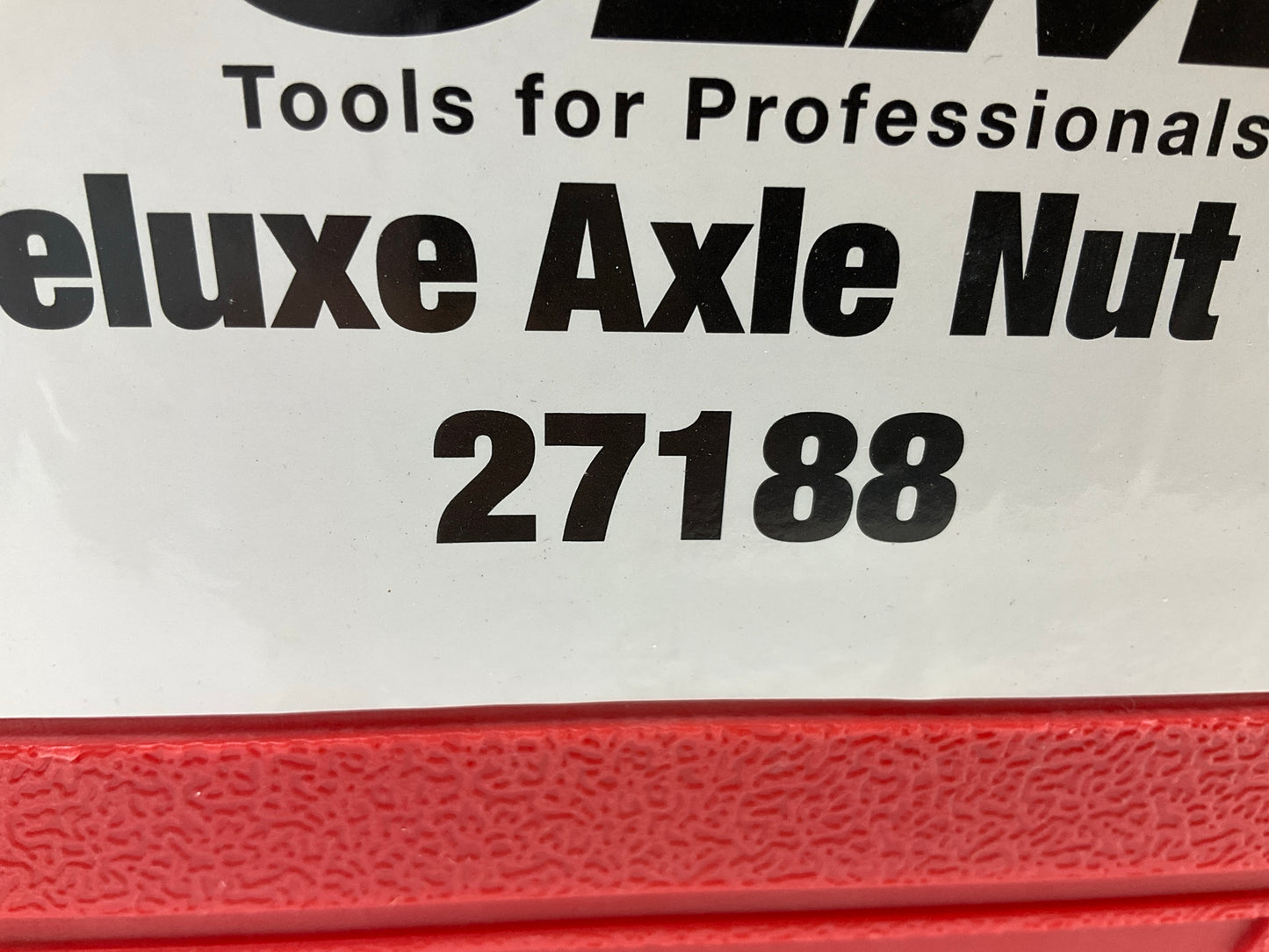 USED #17 OEM Tools 27188 Axle Nut Socket Set - 9 Piece 6 Pt 1/2 Drive Impact