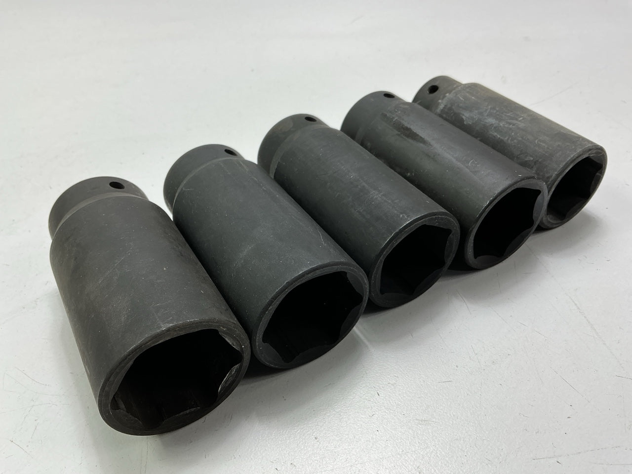 USED #26 OEM Tools 27188 Axle Nut Socket Set - 9 Piece 6 Pt 1/2 Drive Impact