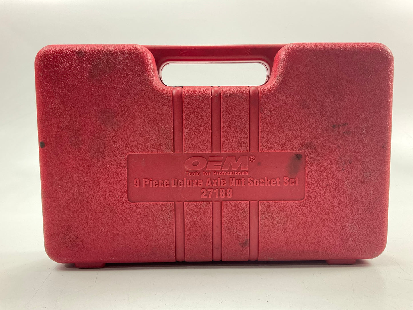 USED #30 OEM Tools 27188 Axle Nut Socket Set - 9 Piece 6 Pt 1/2 Drive Impact