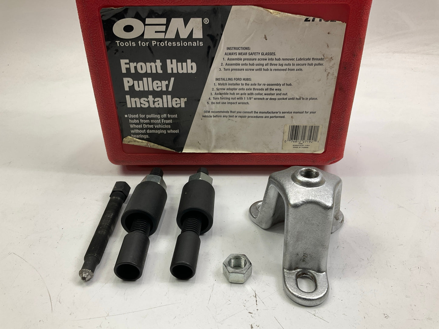 USED #42 OEM Tools 27192 Front Hub Puller Installer Front Wheel Drive Axle Shaft
