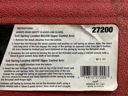 USED #26 OEM Tools 27200 Master Coil Spring Compressor Tool