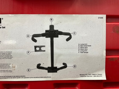 USED #35 OEM Tools 27200 Master Coil Spring Compressor Tool