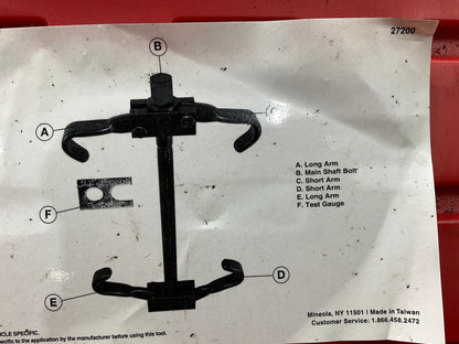 USED #37 OEM Tools 27200 Master Coil Spring Compressor Tool