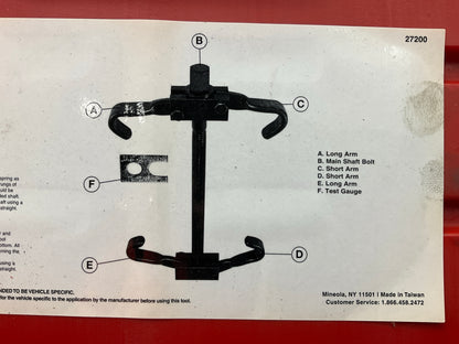 USED #50 OEM Tools 27200 Master Coil Spring Compressor Tool