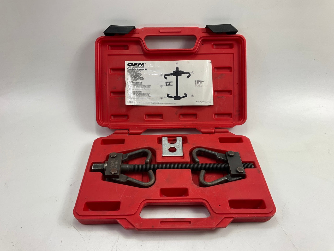 USED #52 OEM Tools 27200 Master Coil Spring Compressor Tool