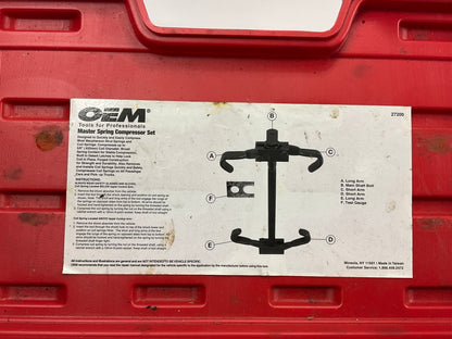 USED #54 OEM Tools 27200 Master Coil Spring Compressor Tool