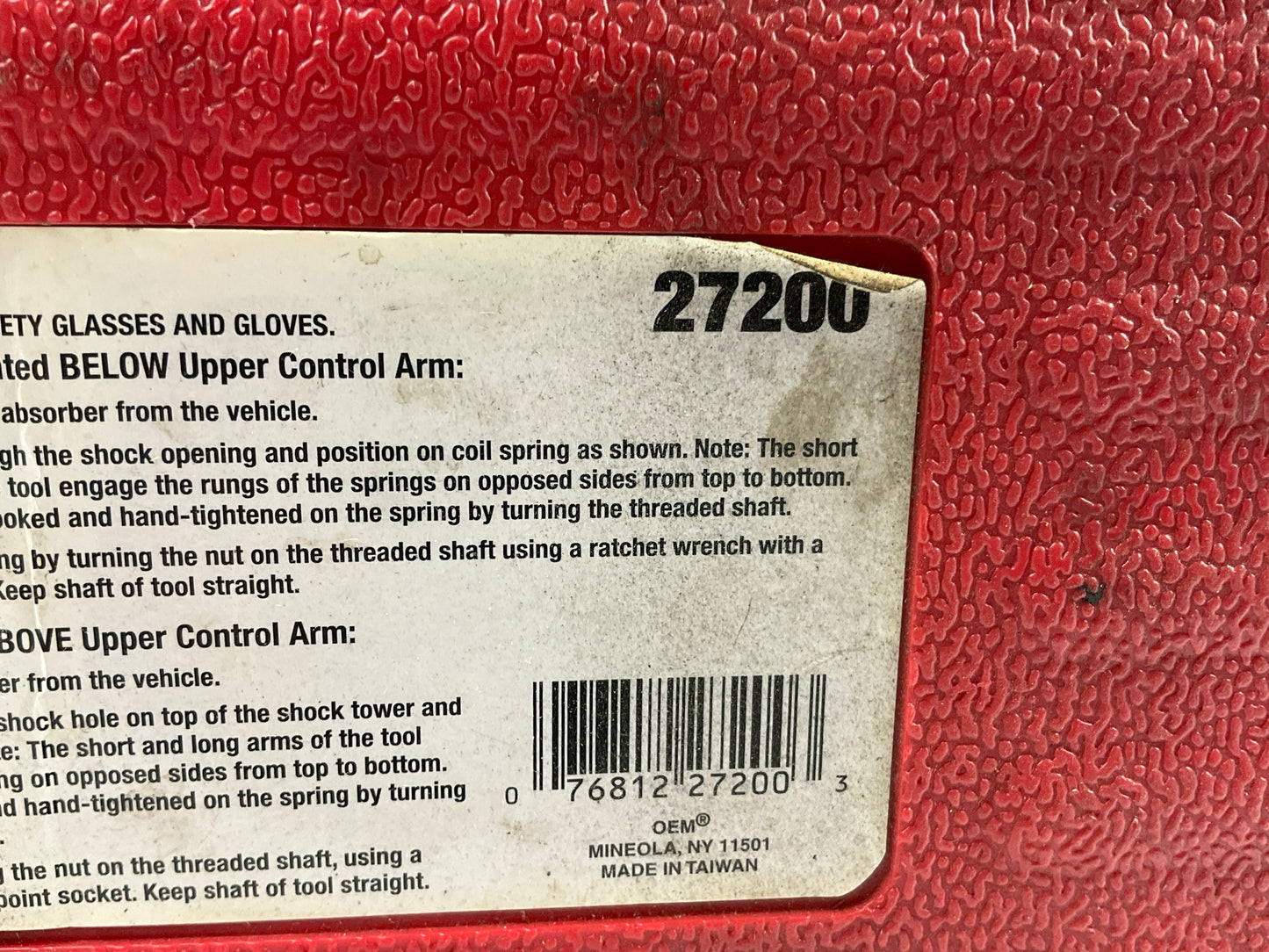 USED #54 OEM Tools 27200 Master Coil Spring Compressor Tool