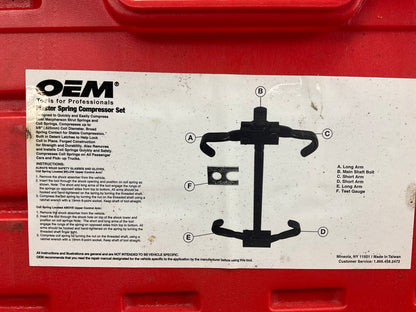 USED #59 OEM Tools 27200 Master Coil Spring Compressor Tool