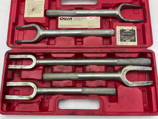 USED #27 OEM Tools 5-Piece Tie Rod Ball Joint Remover Separator Pickle Fork Tool
