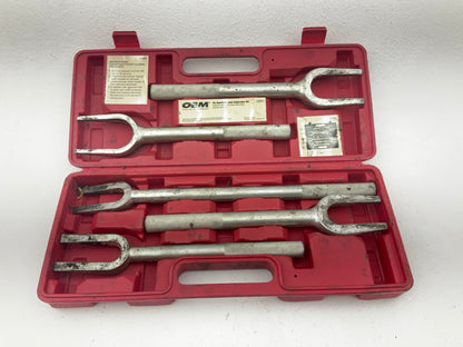 USED #28 OEM Tools 5-Piece Tie Rod Ball Joint Remover Separator Pickle Fork Tool