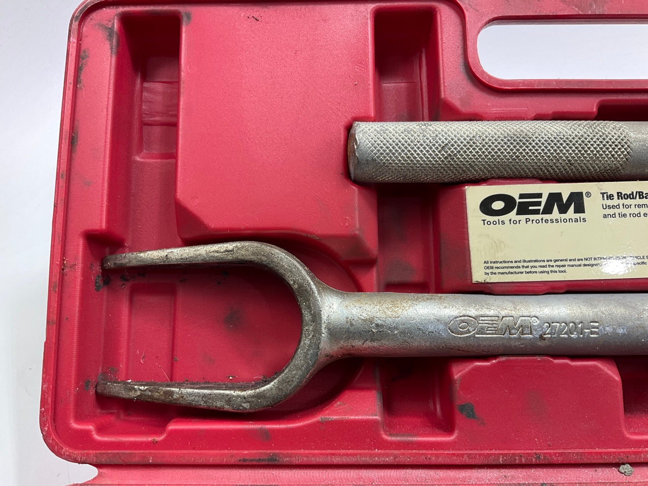 USED #29 OEM Tools 5-Piece Tie Rod Ball Joint Remover Separator Pickle Fork Tool