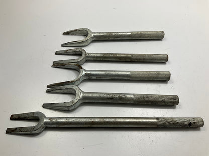USED #37 OEM Tools 5-Piece Tie Rod Ball Joint Remover Separator Pickle Fork Tool