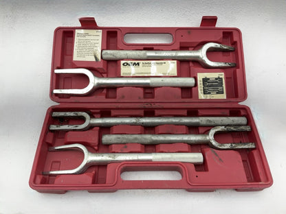 USED #38 OEM Tools 5-Piece Tie Rod Ball Joint Remover Separator Pickle Fork Tool