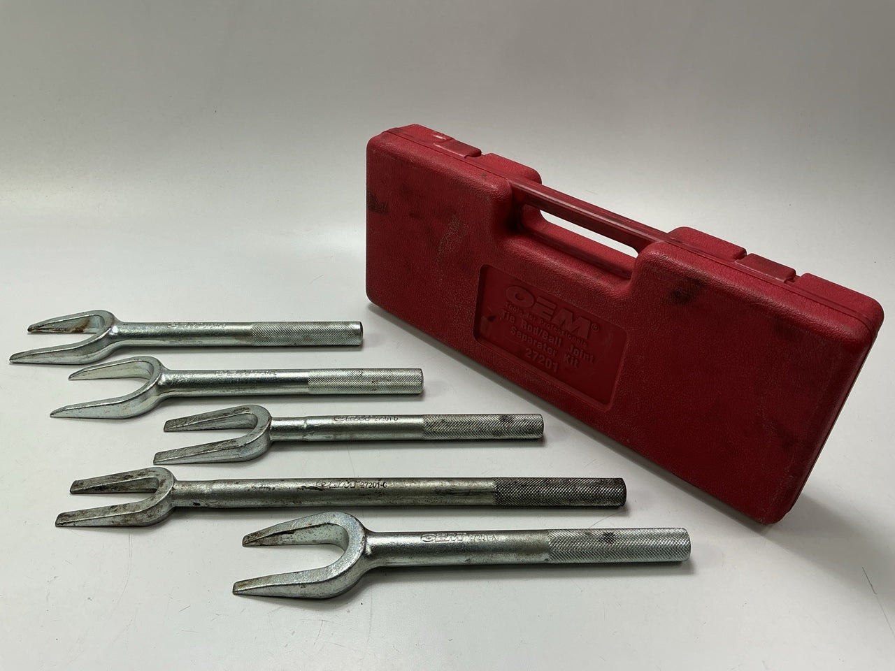USED #41 OEM Tools 5-Piece Tie Rod Ball Joint Remover Separator Pickle Fork Tool