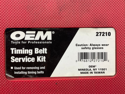 USED #12 - OEM TOOLS 27210 Timing Belt Service Kit Tool Set
