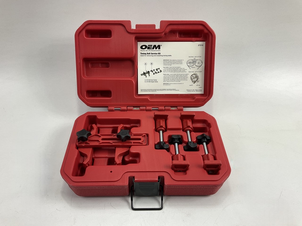 USED #27 - OEM TOOLS 27210 Timing Belt Service Kit Tool Set
