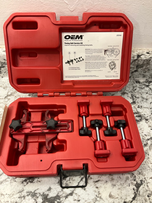 LIGHTLY USED - OEM TOOLS 27210 Timing Belt Service Kit Tool Set