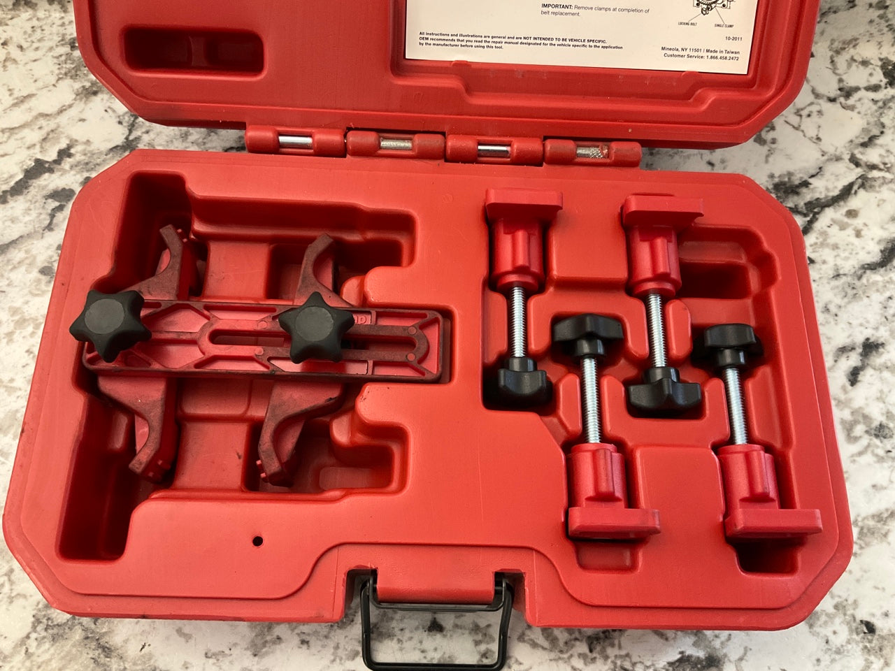 LIGHTLY USED - OEM TOOLS 27210 Timing Belt Service Kit Tool Set