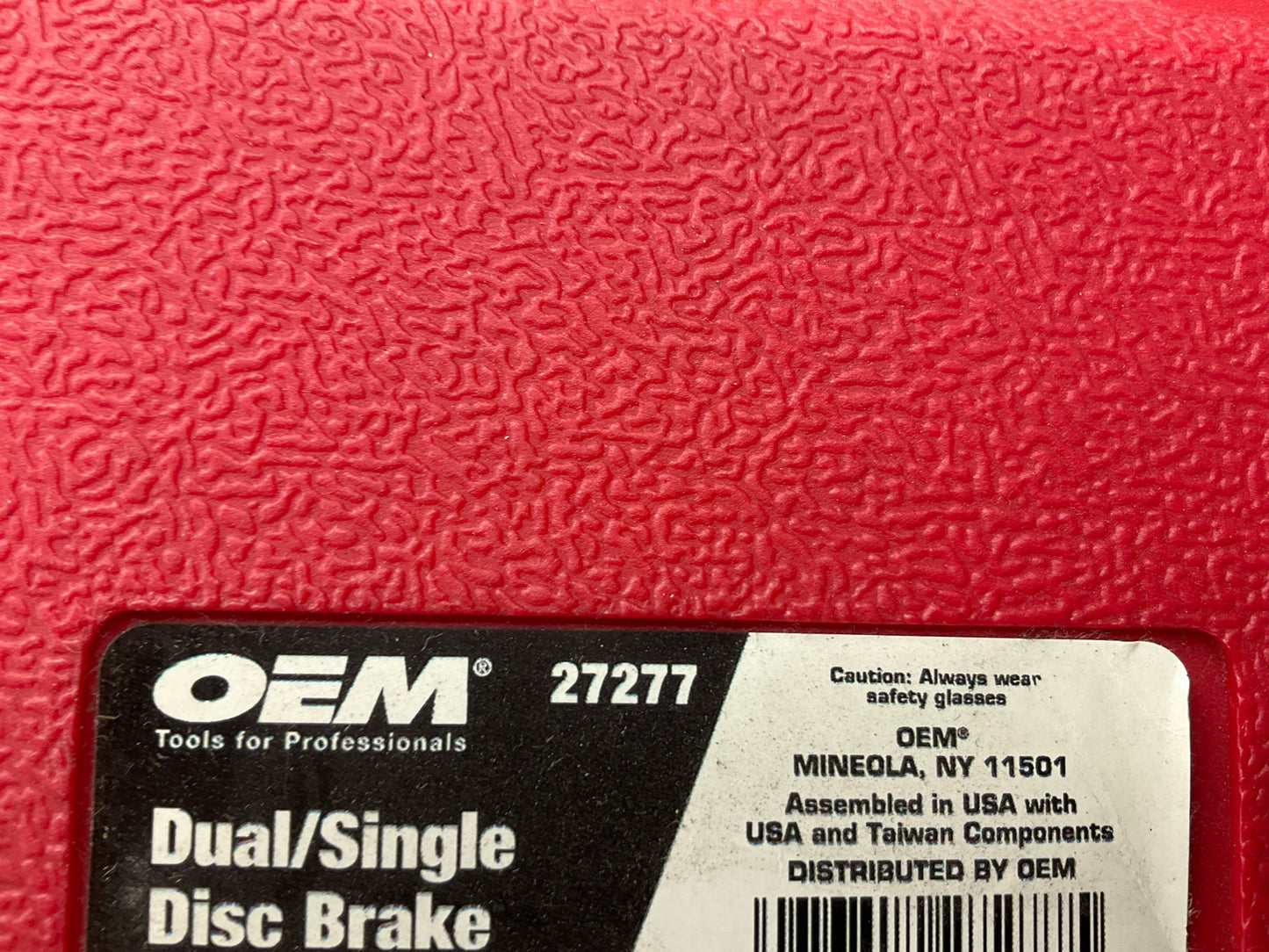 USED #31 - OEM Tools 27277 Dual / Single Disc Brake Caliper Piston Pad Spreader