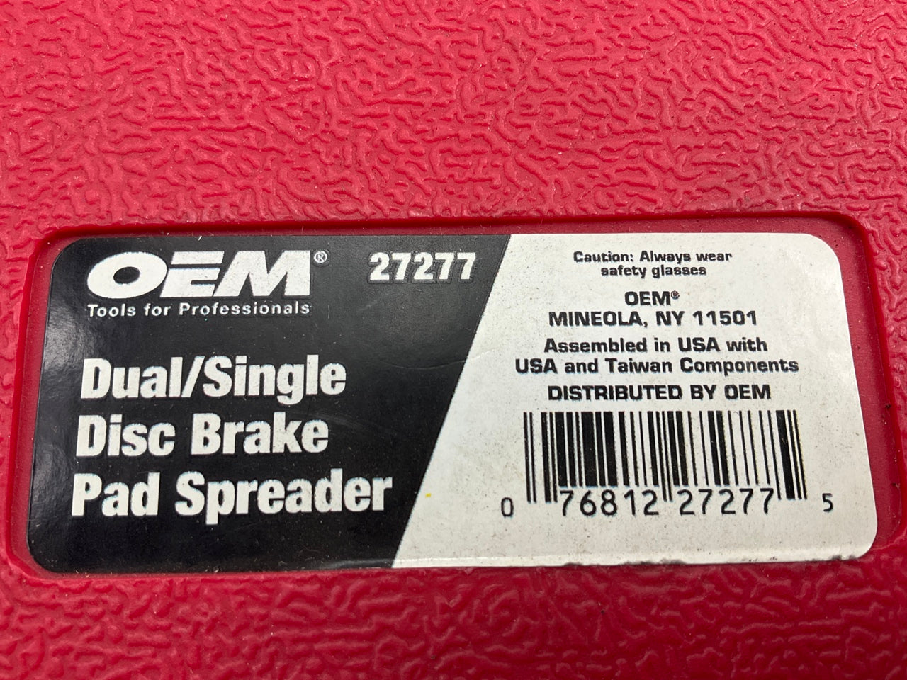 USED #32 - OEM Tools 27277 Dual / Single Disc Brake Caliper Piston Pad Spreader