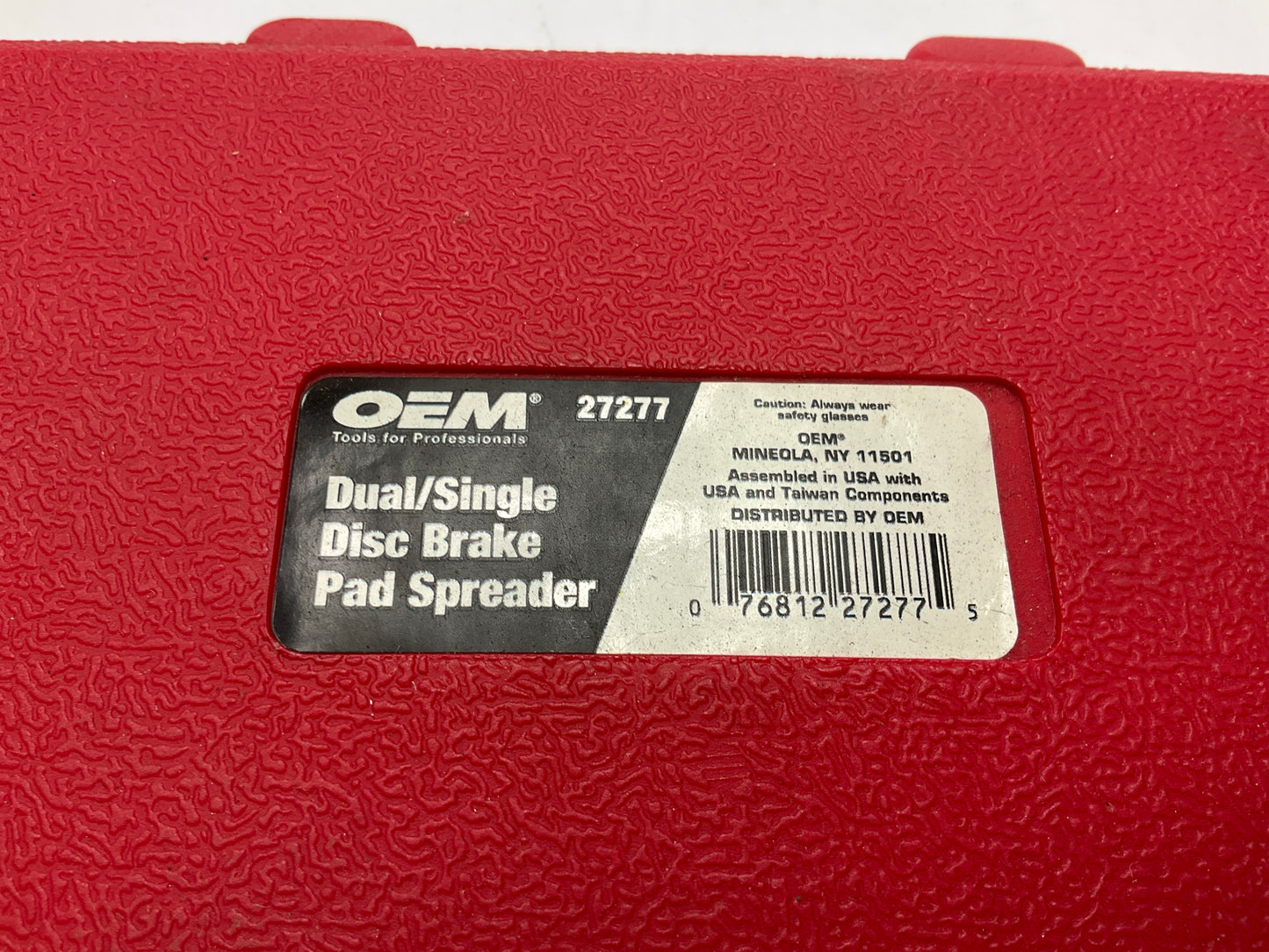 USED #34 - OEM Tools 27277 Dual / Single Disc Brake Caliper Piston Pad Spreader