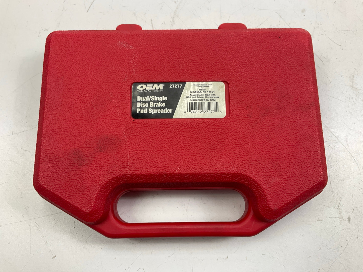 USED #40 - OEM Tools 27277 Dual / Single Disc Brake Caliper Piston Pad Spreader