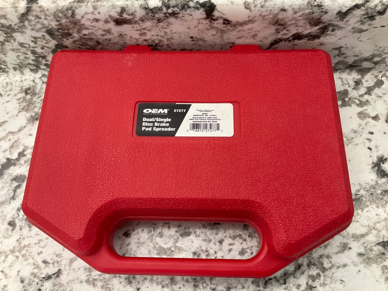 OEM Tools 27277 Dual Piston Brake Caliper Brake Pads Tool, Disk Brake Spreader
