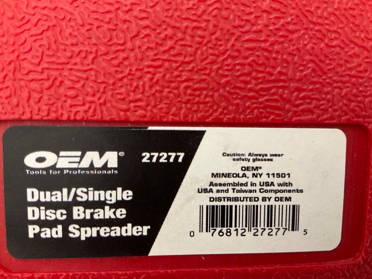 OEM Tools 27277 Dual Piston Brake Caliper Brake Pads Tool, Disk Brake Spreader