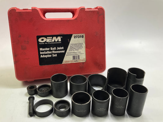 USED #11 OEM TOOLS 37310 Master Ball Joint Installer / Remover Adapter Tool Set