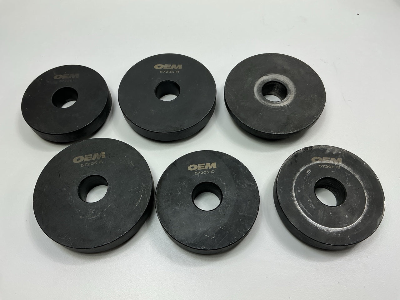 USED OEM TOOLS 57205, 23 Piece Front Wheel Drive Bearing Remover / Installer Set