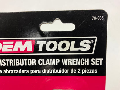 OEM Tools 70-035 2-PC Distributor Tool Clamp Wrench Set, SAE 9/16'' & 1/2''