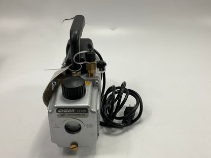 OIL LEAKED OUT - OEM Tools 90059-R-AZ 1.8 CFM Single Stage Vacuum Pump, 1/4'' HP