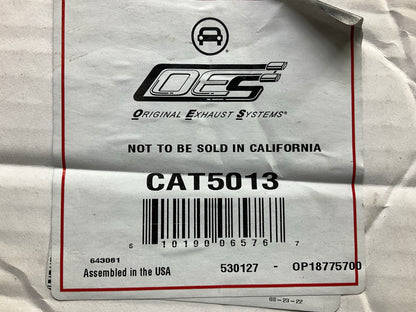 OES CAT5013 Direct Fit Catalytic Converter For 2012-2017 Toyota Yaris