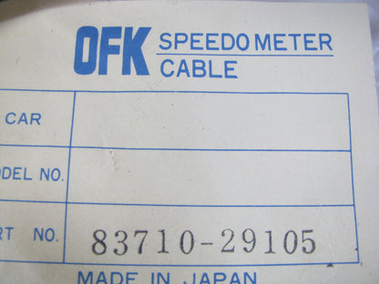 OFK 83710-29105 Speedometer Cable For 1969-1971 Toyota Corona 8RC 1.9L-L4