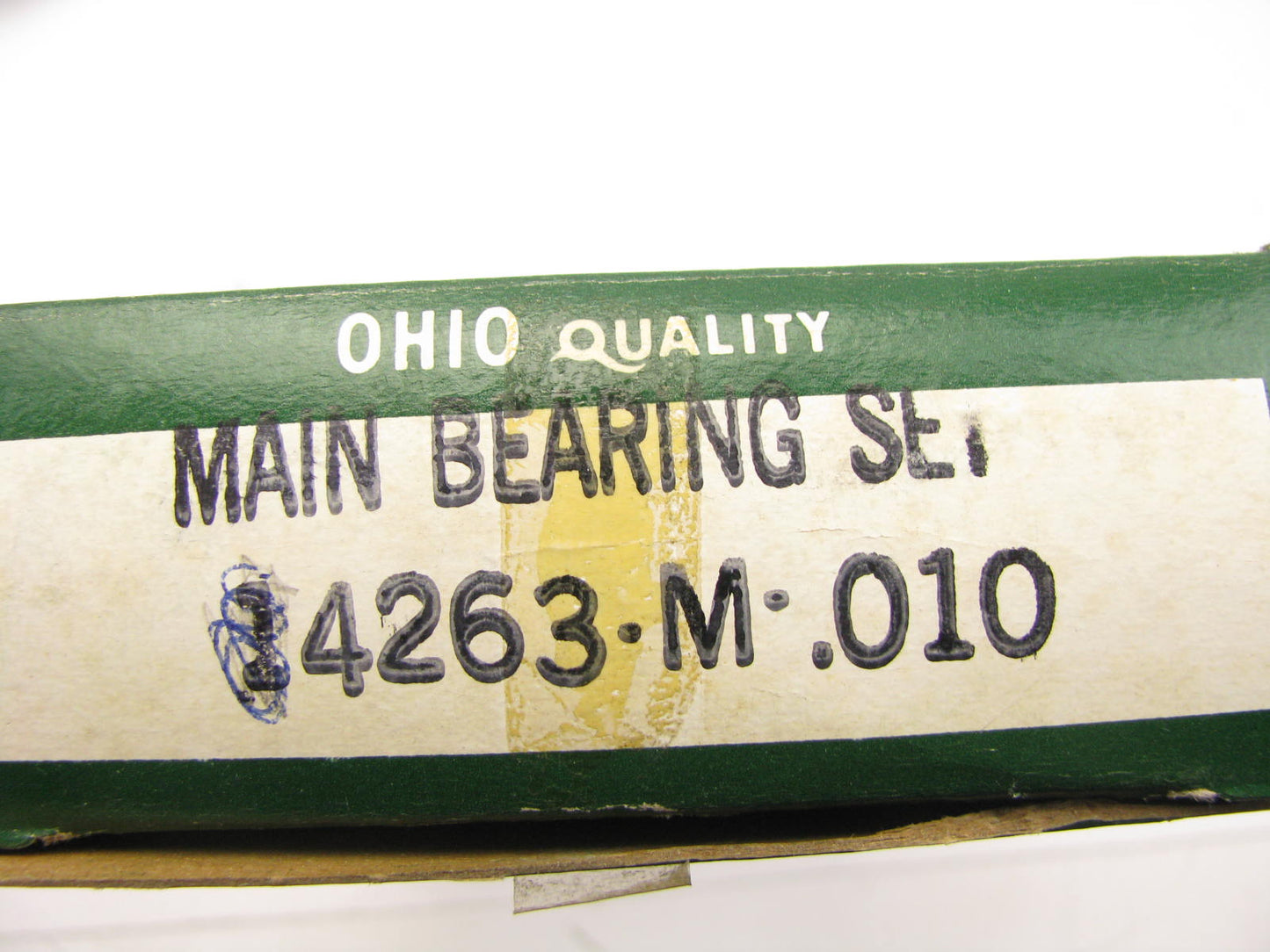 Ohio 14263M-010 Main Bearings .010'' 1967-90 GM 173 181 196 204 225 229 231 252