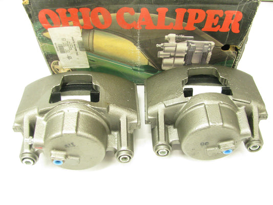 REMAN. Ohio Caliper 13-417576F Brake Caliper Set Loaded With Pads & Hardware