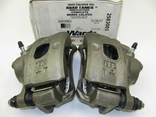 REMAN. Ohio FRONT Brake Caliper Set W/ Brake Pads - 85-87 Prelude, 86-89 Integra