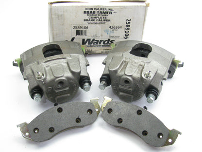 REMAN. Ohio Caliper 2589106 Front Brake Caliper Set With Brake Pads