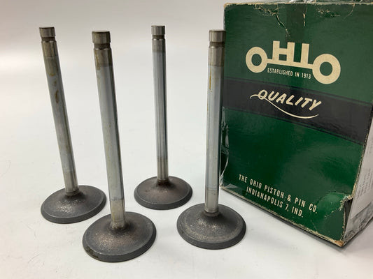 (4) Ohio V-2710X Engine Intake Valve For 1966-1998 Chevrolet GMC Truck 366 427