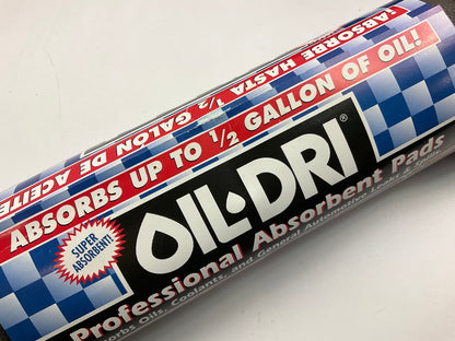 (3) Oil-dri L90908 Absorbent Pad Rolls For Absorbing Liquid Spills 15''x60''