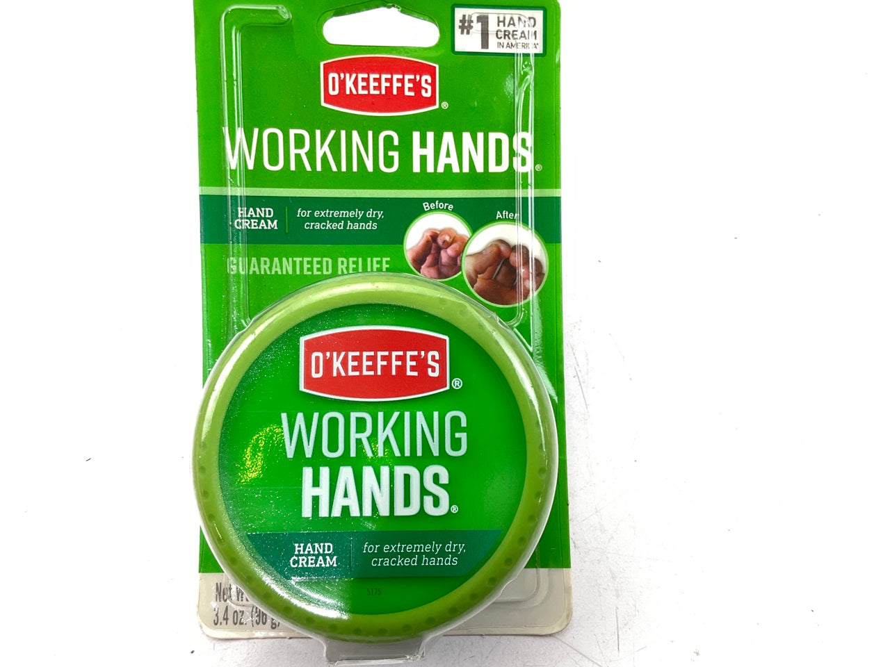 O'keeffes K03501 Working Hands 3.4 Oz Hand Cream - Relief For Dry, Cracked Hands