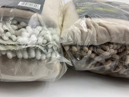 (2) Old World Industries PKC0FR Automotive Shop Towels Microfiber Bag Of Rags