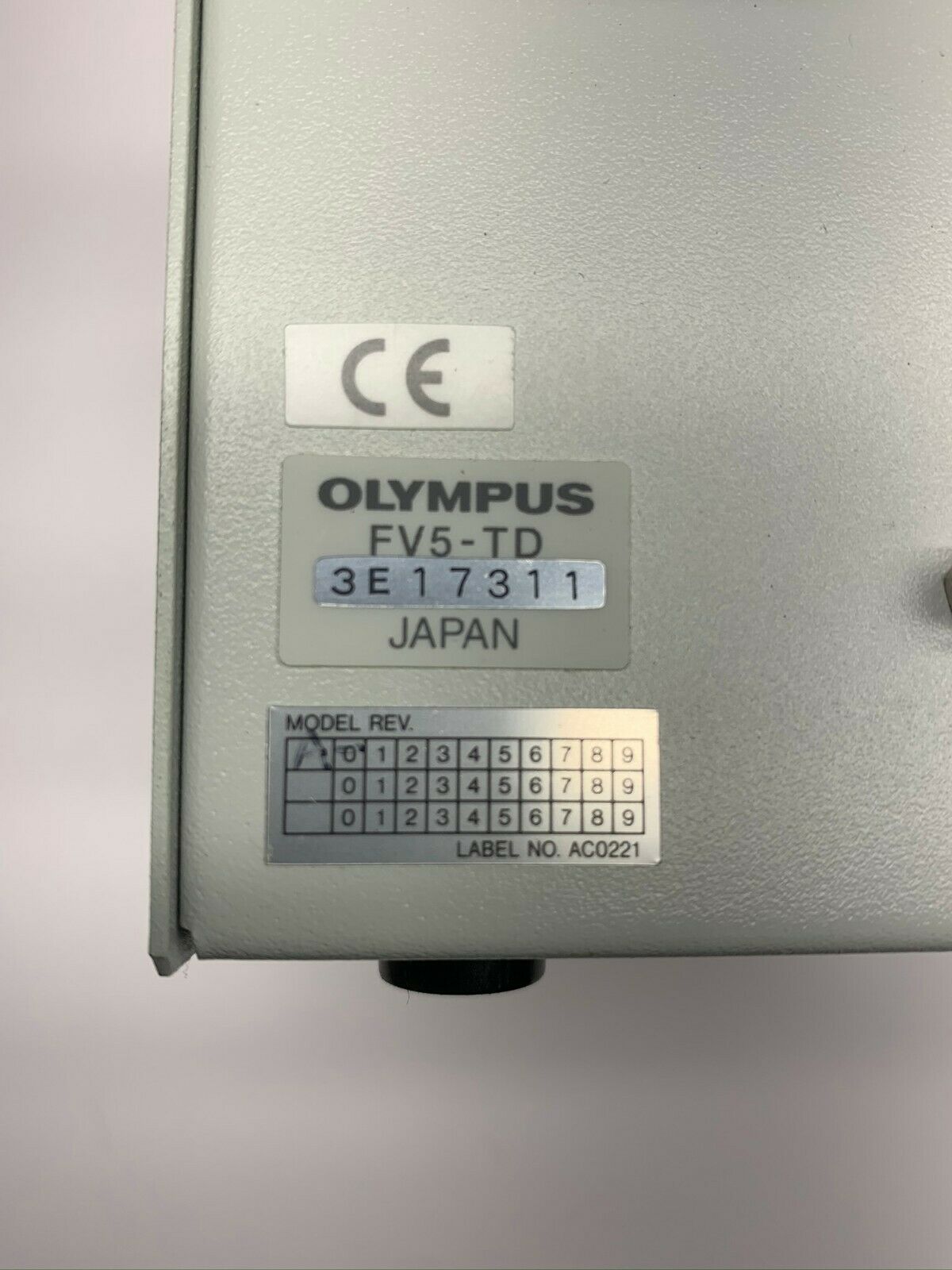 Olympus FV5-TD FV5-SU / FV3-SU Laser Scanning Microscope Light Detector