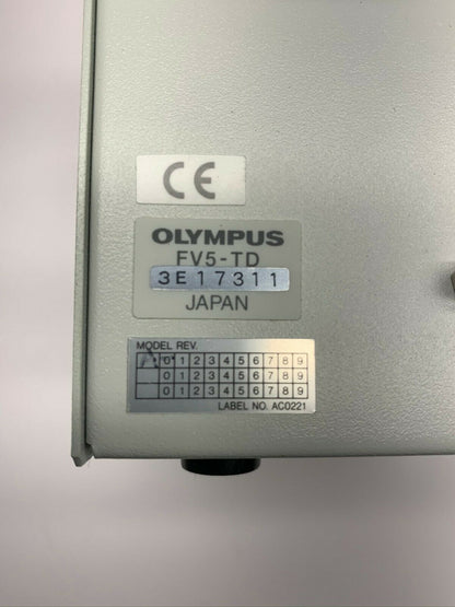 Olympus FV5-TD FV5-SU / FV3-SU Laser Scanning Microscope Light Detector