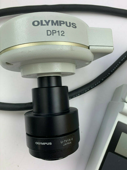 USED - Olympus U-CMAD3 C-mount, U-TV1X-2 Adapter, Camera Controller DP12-2