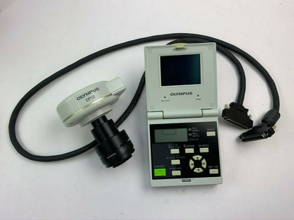 USED - Olympus U-CMAD3 C-mount, U-TV1X-2 Adapter, Camera Controller DP12-2